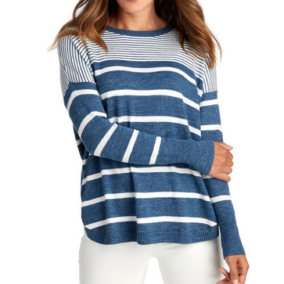 Vineyard Vines Sweaters - Vineyard Vines Relaxed Cotton Striped Sweater